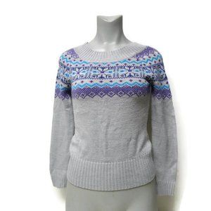 OP knitted gray  sweater